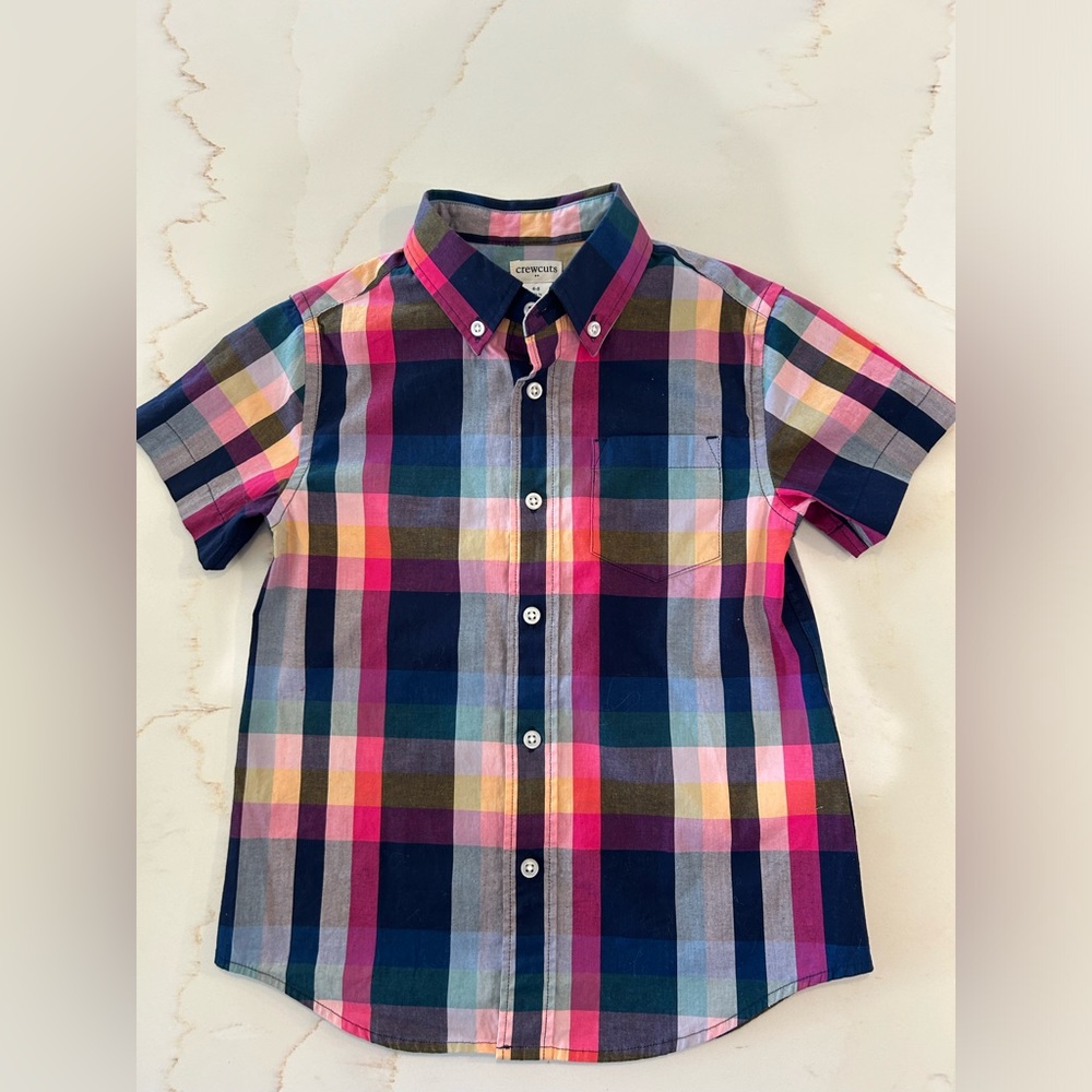 Jcrew short sleeve button up